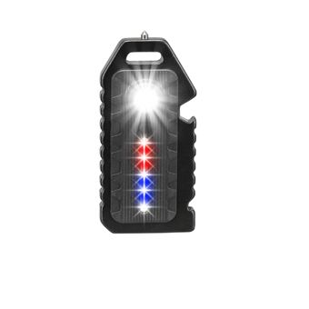 Lanterna EDC Recarregável Chronos | 500LM | 5 Modos | Preto - 1