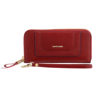 Carteira de Senhora MARTA PONTI RAINBOW B120704 em Vermelho/Multi - 1