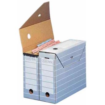 Elba CF50 Arquivador Cartão Cinzento, Branco - 1