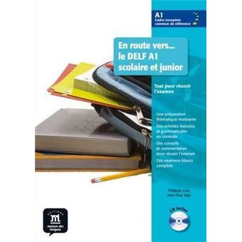 En route vers le DELF scolaire et junior : Livre + CD A1 - 1