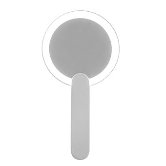 Espelho de Maquilhagem DAM | Dobrável | Portátil | Luz LED | Branco - 1