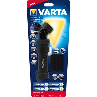 Lanterna Varta LED 3 Watt  Light 4AA | Preto - 1