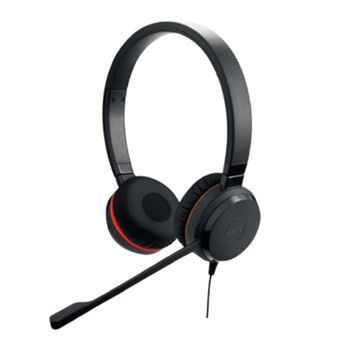 Auscultadores Jabra Evolve 20SE MS Stereo Preto - 1