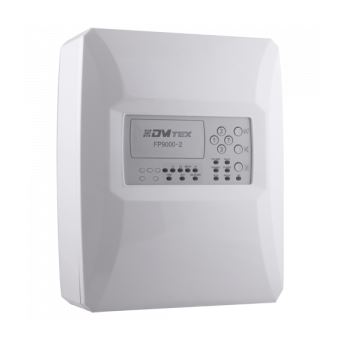 Central de  Incêndio DMTech DMT-FP9000L-2-PT | 2 Zonas - Branco - 1