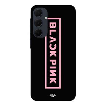 Capa Maniacase para Samsung Galaxy A55 | Blackpink VIP Tickets Blackpink logo Frente preta - 1