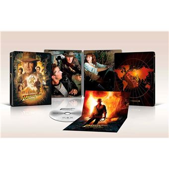 Indiana Jones and the Kingdom of the Crystal Skull (4K Ultra HD) (Steelbook) / Indiana Jones y El Reino De La Calavera De Cristal (2Blu-ray) - 1