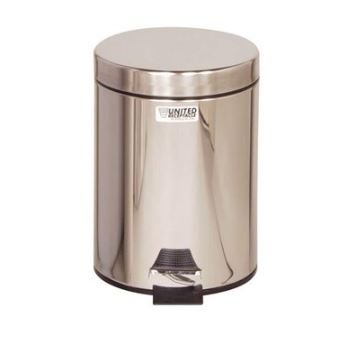 Cesto de Lixo Rubbermaid FGMST15SSPL | Prateado - 1