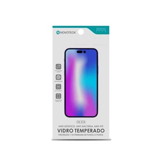 Película Full Glue 11D Plus Novoteck TM-018 para iPhone 15 Pro - 1