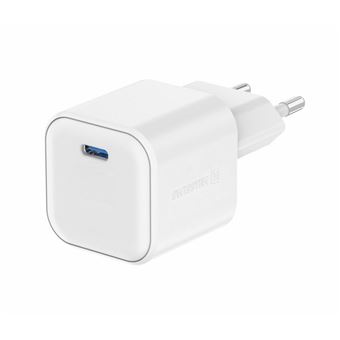 Carregador parede SWISSTEN Travel Charger GaN 35W branco - 1