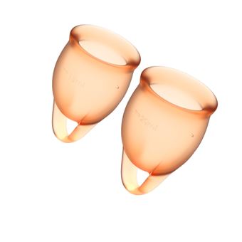 Copo Menstrual Satisfyer Feel Confident | Laranja - 1