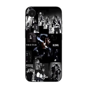 Capa Maniacase para Iphone 16E | Michael Jackson Forever King - 1
