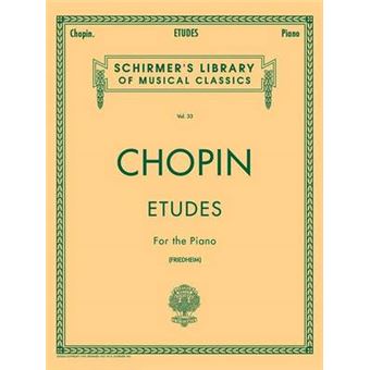 Etudes Schirmer Library Of Classics Volume 33 Piano Solo Schirmer'S Library Of Musical Classics - 1