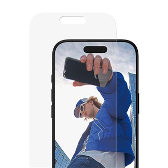 Protetor de Ecrã para Telemóvel PanzerGlass PanzerGlass® Screen Protector iPhone 17 | iPhone 16 Pro | Classic Fit w. EasyAligner | Transparente - 1