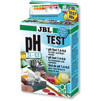 Kit de teste de água JBL GmbH & Co. pH 7,4-9,0 Test
