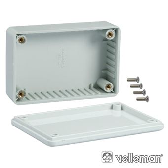 Caixa Abs Velleman Cinza 95X48 X38Mm - 1