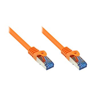 Cabo de rede Alcasa RJ45-RJ45, m-m, 50m | Laranja - 1