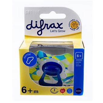 Chupeta Difrax 6+ Fisiológica com Argola