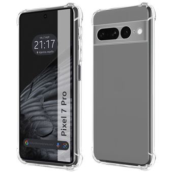 Capa Tumundosmartphone de silicone anti-choque transparente para Google Pixel 7 Pro 5G - 1