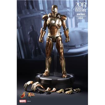 Figura Hot Toys MMS208 - Marvel Comics - Iron Man 3 - Iron Man Midas Mark 21 - 1