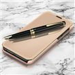 Capa Avizar para Huawei Y5 2018, Honor 7S com Efeito Espelho com Tampa Translúcida Dourado
