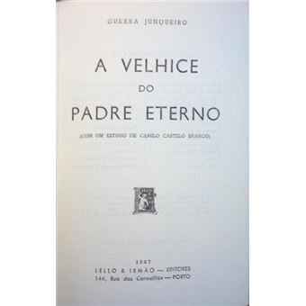 A velhice do padre eterno. [ed. 1967] - 1