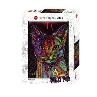 Puzzle Heye Arte Abyssinian | 2000 Peças - 1