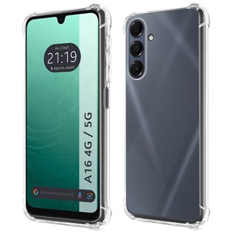 Capa de Silicone TUMUNDOSMARTPHONE Anti-Choque Transparente para Samsung Galaxy A16 4G / 5G - 1