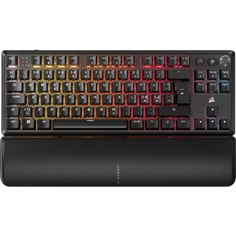 Teclado Gaming Wireless Corsair K70 CORE TKL WIRELESS | Idioma: Nórdico | Preto - 1