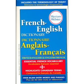 Merriam Webster's French-English Dictionary - 1