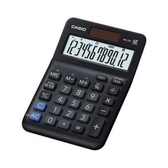 Calculadora Casio MS-20F | Preto - 1