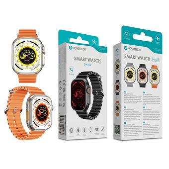 Smartwatch Novoteck SWA02 com Funções Inteligentes | Bluetooth | Cinzento - 1