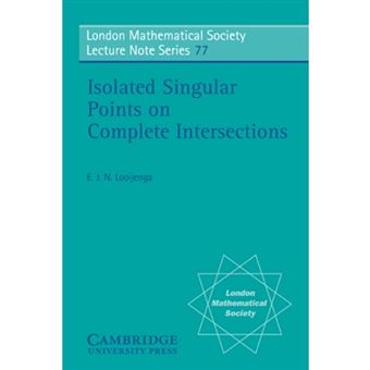Isolated Singular Points on Complete Intersections - Paperback - 1984 - 1
