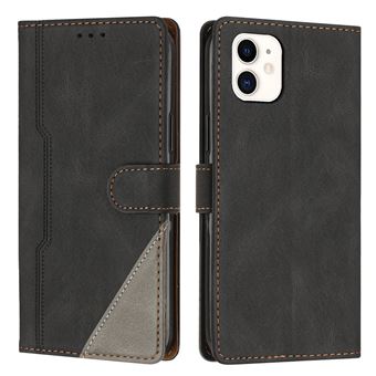 Capa FOXDOCK para iPhone 11 | Fecho Magnético | Pele TPU Macia | 3 Compartimentos para Cartões | Função de Suporte | Preto - 1