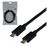 Cabo USB MCL USB 3.1 Type-C 1 m Preto_0