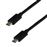 Cabo USB MCL USB 3.1 Type-C 1 m Preto_1