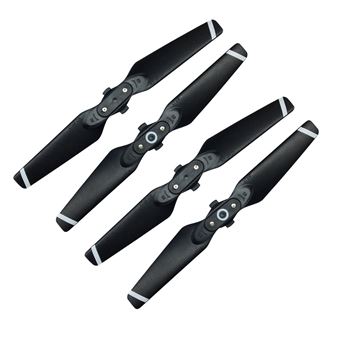 Hélices HSMY 4730F para DJI Spark Drone | Preto Branco | 4 Peças - 1