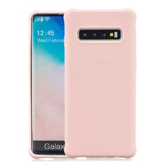 Capa e TPU Magunivers Pele Fosca Anti-Choque Rosa para Samsung Galaxy S10
