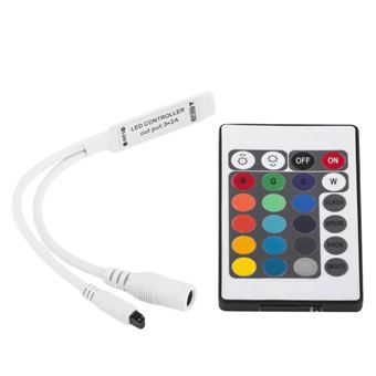 Controlador para Fita LEDS RGB Avide com Comando | 12V - 1