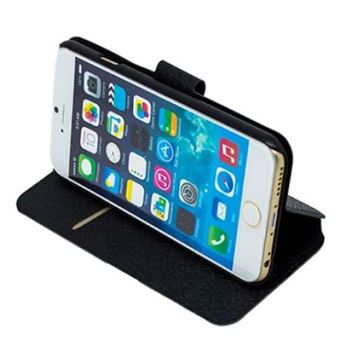 Capa Flip Star Case c/ Suporte Shiny Apple iPhone 6 Preto - 1