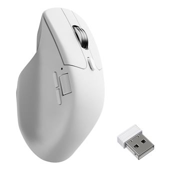 Rato Wireless Keychron M6 | 30000 DPI | Branco - 1