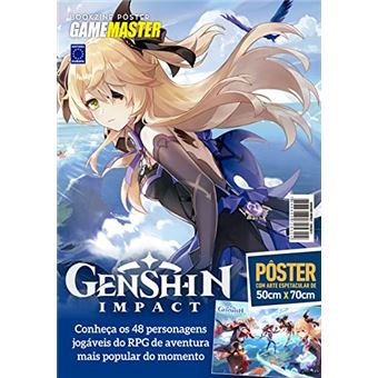 Superpôster Game Master - Genshin Impact - Arte E - 1