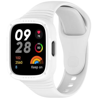 Pack 360 Capa Bracelete Robusto Antiimpacto para Redmi Watch 3 Active | Branco - 1