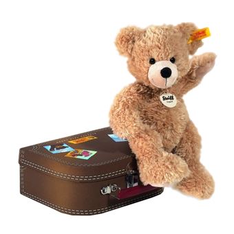 Steiff Fynn Urso de brincar Pelúcia, Sintético Bege - 1