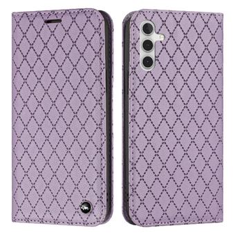 Capa ZURSANA para Samsung Galaxy A14 4G/5G | Pele PU | Suporte para Cartões | Aba de Proteção | Violeta - 1