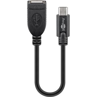 Cabo Usb Goobay 55470 | Preto - 1