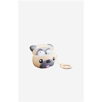 Caixa MojiPower Pug | Bege, Cinzento - 1