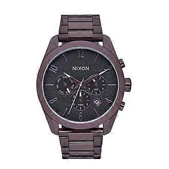 Relógio Homem Nixon Sentry SS A366-2172 | Aço Inoxidável Roxo - 1