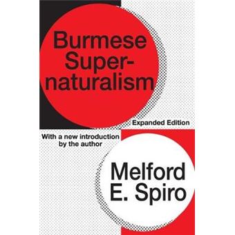 Burmese Supernaturalism - Paperback - 1996 - 1