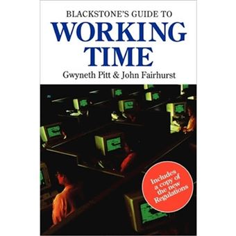 Blackstone's Guide to Working Time - Paperback - 1998 - 1