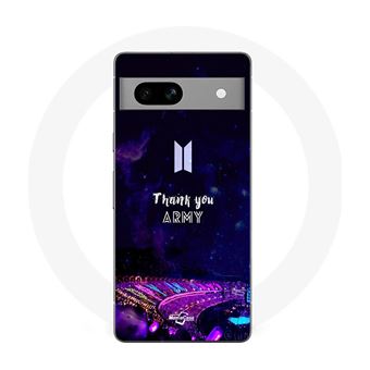 Capa Maniacase para Google Pixel 7a BTS army group BTS king of K-pop - 1
